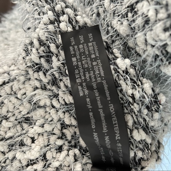 Zara Fuzzy Open Cardigan Sweater Size S - Picture 6 of 6